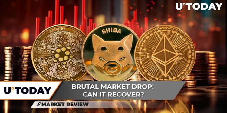 Ethereum (ETH) Secures $3,000, Cardano’s (ADA) Dramatic Drop Irrelevant, Will Shiba Inu (SHIB) Recover After 30% Plunge?