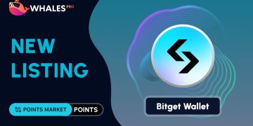 Bitget Wallet’s BWB Points makes debut on Whales Market, ranks second in 24-hour trading volume