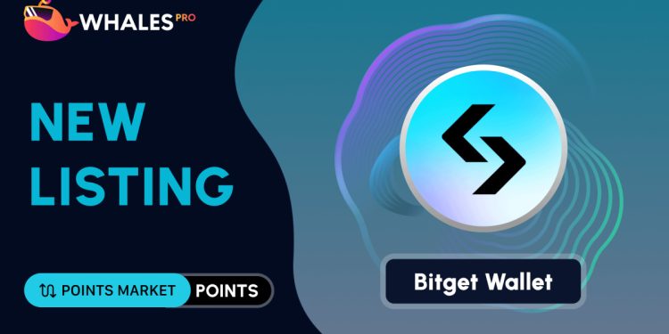Bitget Wallet’s BWB Points makes debut on Whales Market, ranks second in 24-hour trading volume