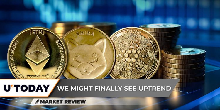 Is Shiba Inu (SHIB) Finished? Ethereum (ETH) About to Get Tested, Cardano (ADA) Finally Enters Uptrend