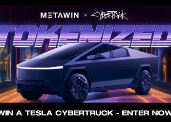 MetaWin Announces Innovative TOKENIZED Tesla Cybertruck Contest on Ethereum’s Base Layer 2 Blockchain