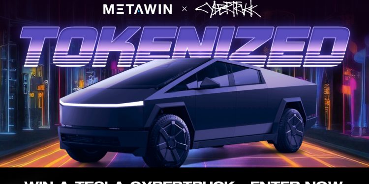 MetaWin Announces Innovative TOKENIZED Tesla Cybertruck Contest on Ethereum’s Base Layer 2 Blockchain