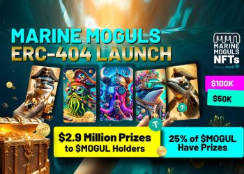 Marine Moguls ERC-404 Launch with $2.9 Million in Prizes for Token Holders!