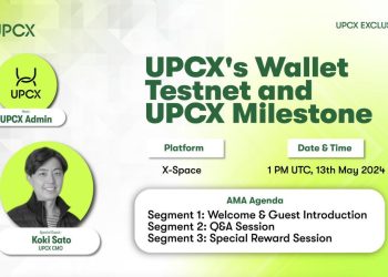 UPCX to Host AMA with CMO Mr. Sato on Wallet Testnet and Milestones