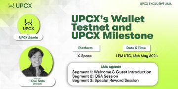UPCX to Host AMA with CMO Mr. Sato on Wallet Testnet and Milestones