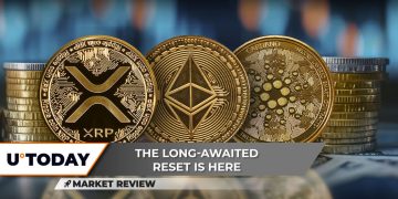 Will XRP Reversal Start After Volume ‘Reset?’ Ethereum (ETH) in Awful State, Cardano (ADA) Hits Gas Pedal at $0.45