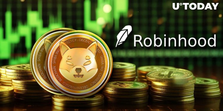 3 Trillion SHIB Mysteriously Sent to Robinhood Amid 12.2% Price Surge