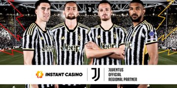 New Online Casino Site Instant Casino Partners with Italian Serie A Team Juventus FC