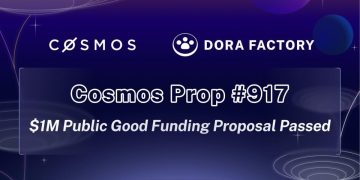 Cosmos Hub Approves $1 Million Grant to Dora Factory for Quadratic Funding Initiative