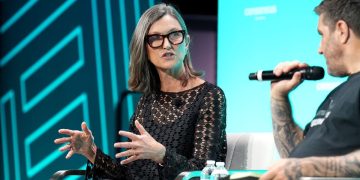 ARK Invest CEO Cathie Wood Said at Consensus 2024 that Ether ETF Filings Were Approved Because Crypto Is an Election Issue
