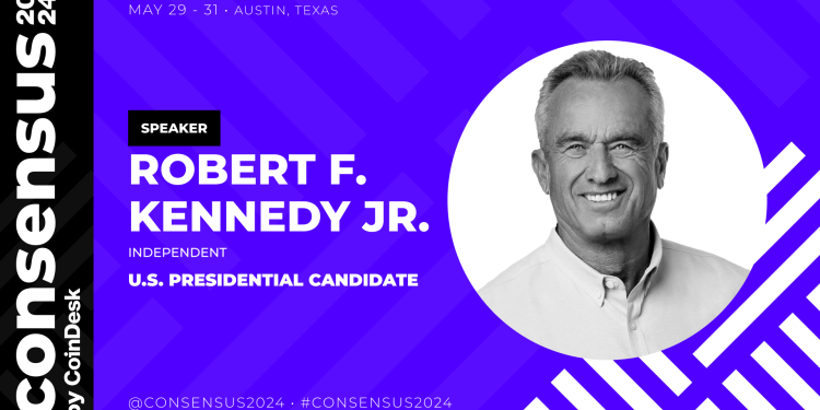 Independent Presidential Candidate Robert F. Kennedy Jr. Joins Consensus as a Headline Speaker