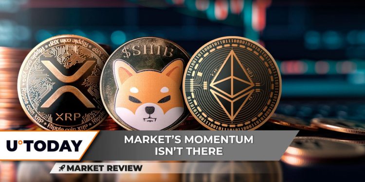 XRP on Verge of Bull Market Again? Shiba Inu (SHIB) Lifesaver Support Is Here, Ethereum (ETH) Wants $4,000 Badly