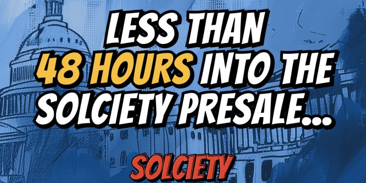 SOL Meme and PolitiFi Colossus, Solciety Raises $300k in Under 48 Hours