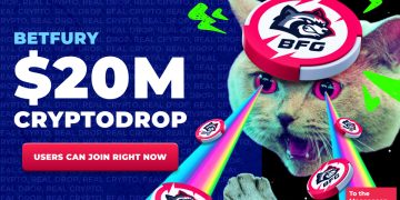 BetFury Announces $20 Million Cryptodrop Event