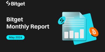 Bitget Records Highest Capital Inflow and Open Interest Surged 39.2% in May, reaching $9.74 Billion
