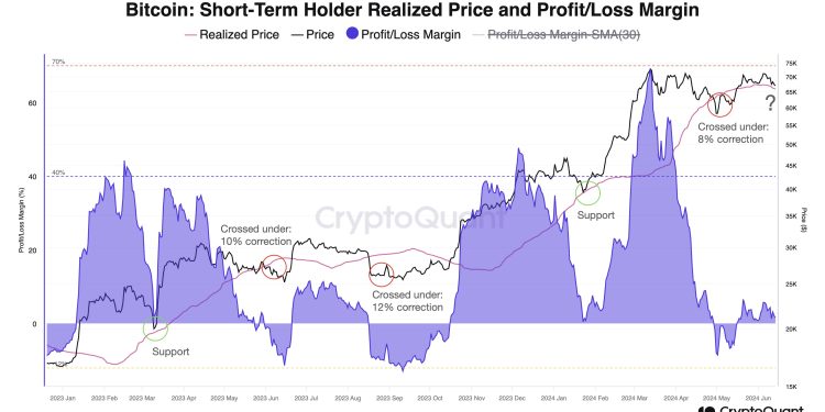 Bitcoin Could Crash To $60,000 If This Support Gets Lost: CryptoQuant Head