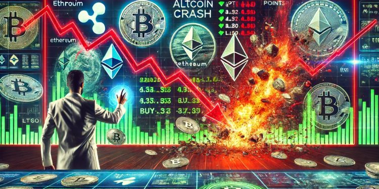 Expert Forecasts Altcoin Market Crash, Suggests Optimal Buy-In Points For Top 10 Cryptos