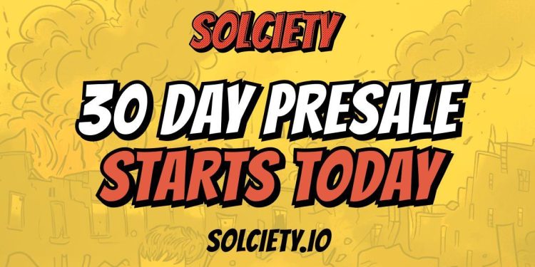 New SOL Meme Coin, Solciety, Launches Today With 30-Day ICO