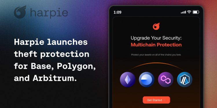 Crypto Security Tool Harpie Expands Theft Protection to Three New Blockchains