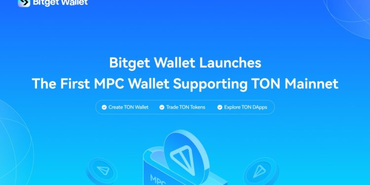 Bitget Wallet Launches Industry’s First MPC Wallet Solution Supporting TON Mainnet