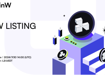 L3, a Web3 Infrastructure, Will Be Listed on CoinW Exchange