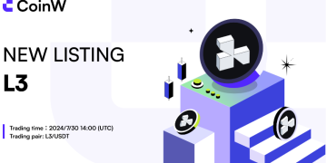 L3, a Web3 Infrastructure, Will Be Listed on CoinW Exchange