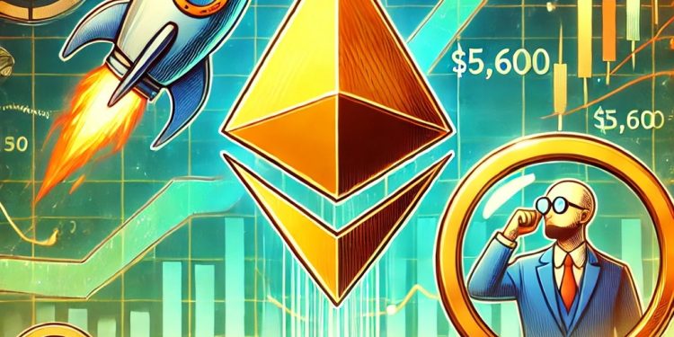 Trading Guru Sees Bullish Future for Ethereum, Targets $5,600 in Latest Analysis