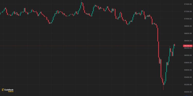 Bitcoin (BTC) Price Dips to $55K as German Government Moves Another $500M of Assets