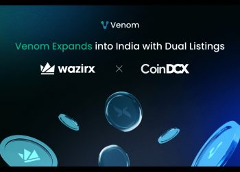 Venom Expands into India with Dual Listings on WazirX and CoinDCX