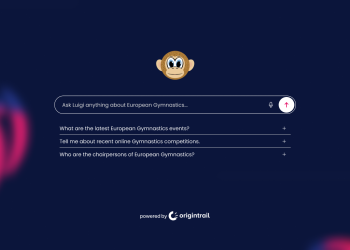 Championing European Gymnastics with Borderless Knowledge enabled by Artificial Intelligence and OriginTrail