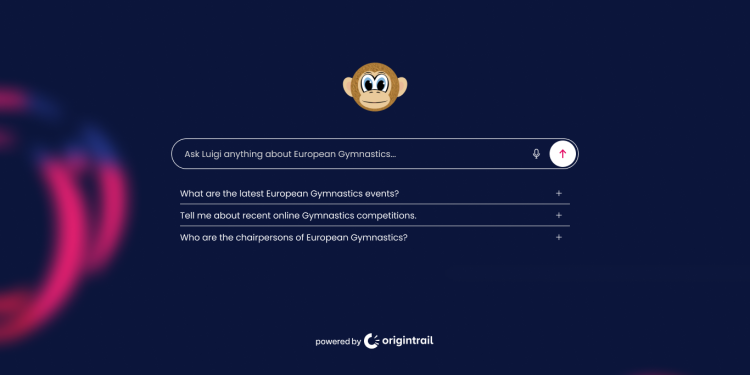 Championing European Gymnastics with Borderless Knowledge enabled by Artificial Intelligence and OriginTrail