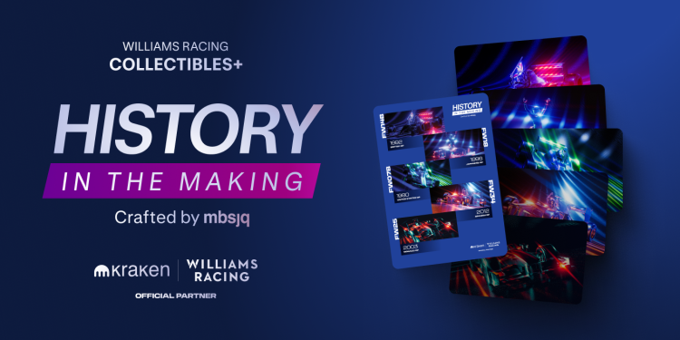 Claim all 5 History in the Making Collectibles for a chance to win signed editions from Williams Racing drivers