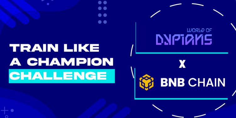 World of Dypians Joins BNB Chain’s “Train Like a Champion” Challenge with $250K Prize Pool