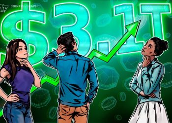 Crypto market cap hits $3.1T high, could soon surpass France’s GDP