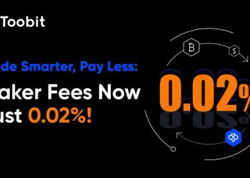 Toobit Slashes Futures Maker Fees to 0.02%, Strengthening Its User-Centric Trading Approach