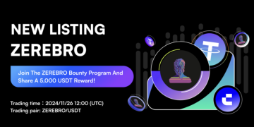 ZEREBRO, a Meme Coin, Will Be Listed on CoinW Exchange