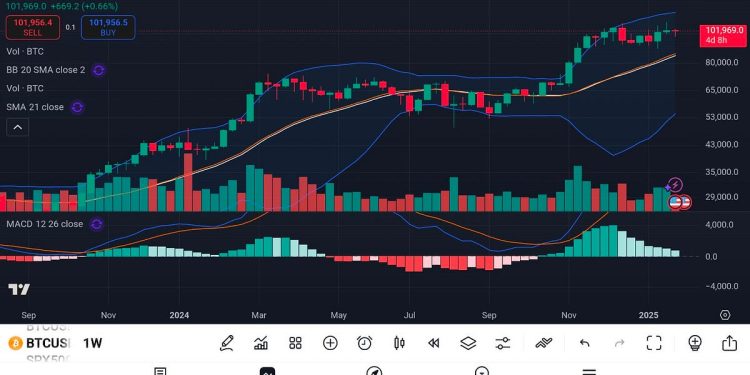 Comprehensive Technical Analysis of Bitcoin (BTC/USD): Weekly Chart Perspective with Multi-Timeframe Insights and 2025 Projections | by Michael P. Di Fulvio | The Capital | Jan, 2025