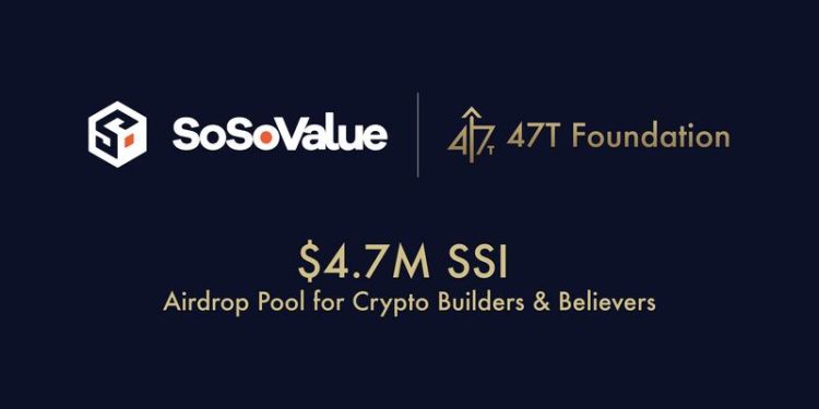 SoSoValue Donated  $4.7 Million to 47T Foundation for Strategic Airdrop echoing Pro-Crypto Vision of the 47th U.S. President