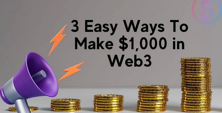 Web3 Side Hustles: How to Earn Your First $1,000 in Crypto | by Kolade Oluwarotimi | The Capital | Feb, 2025