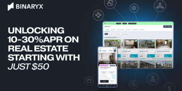Binaryx Launches Platform Offering Premium Real Estate Yields of 10-30% APR Worldwide, Starting with Just $50