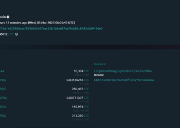 Litecoin Whale Deposits 500,000 LTC To Binance: Price Decline To Extend?
