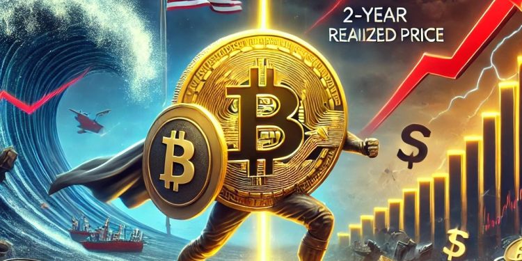 Bitcoin Battles Tariff Turmoil: Can the 2-Year Realized Price Hold the Line?