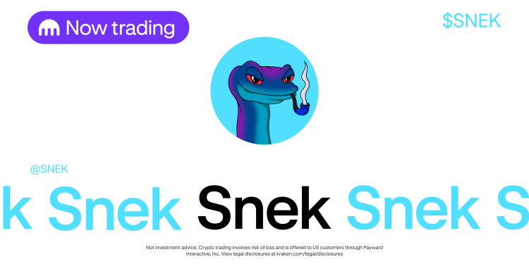 SNEK is available for trading!