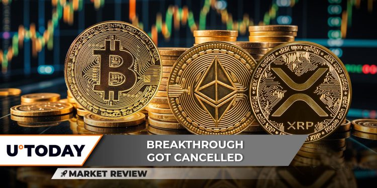 Critical, XRP Symmetrical Triangle Explosion? Ethereum (ETH) Dominance Brings $5,000
