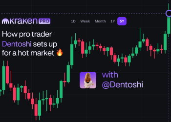 How pro trader Dentoshi sets up for a hot market