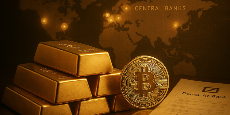 Deutsche Bank sees parallels between Gold and Bitcoin as central banks boost gold reserves