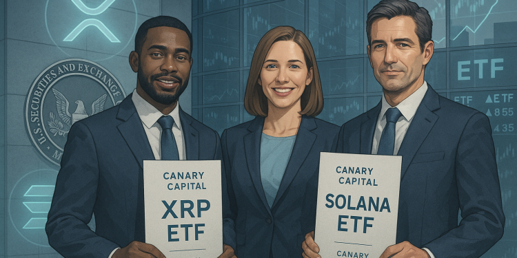 Canary Capital nears SEC approval for XRP and Solana ETFs amid broader crypto ETF momentum
