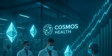 Cosmos Health expands Ethereum holdings to $1.8M under $300M digital assets facility