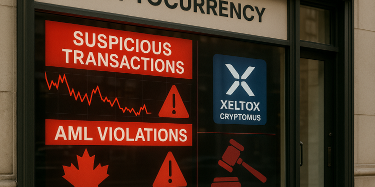 Crypto firm Xeltox fined record C$177M by Canadian AML regulator