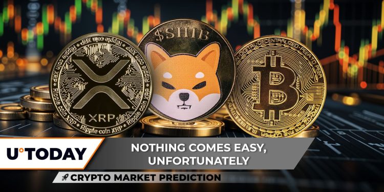 Crypto Market Prediction: XRP Switches From Bullish to Bearish, Shiba Inu’s (SHIB) Evil Zero Is Back, Who Pushed Bitcoin (BTC) Down From $110,000?